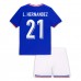 Prima Maglia Francia L. Hernandez 21 Euro 2024 Bambino